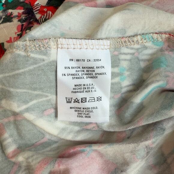 ANTHROPOLOGIE MAEVE LIGEIA FAUX WRAP MINI SKIRT TRIBAL PRINT SMALL - Picture 8 of 8